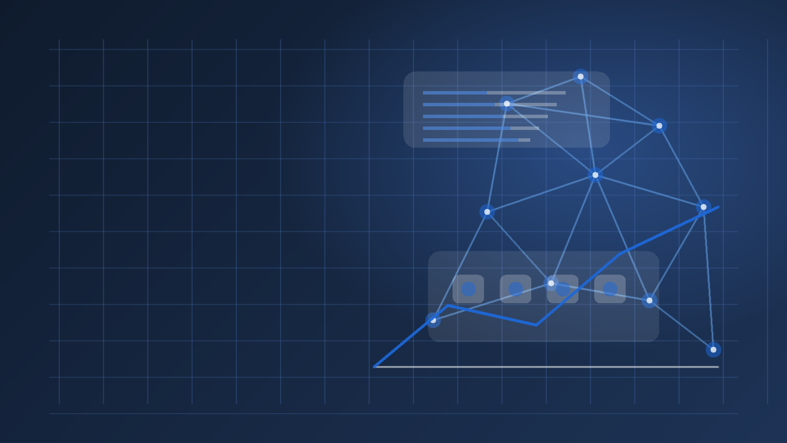 Abstract collection technology network graphic